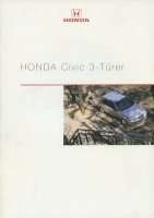 Honda Civic 3 doors brochure 9.2000