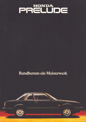 Honda Prelude Prospekt ca. 1978
