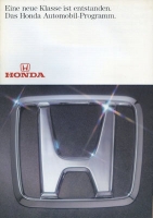 Honda program ca. 1990