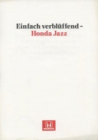 Honda Jazz brochure ca. 1990