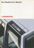 Honda Civic Shuttle brochure ca. 1990