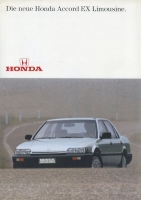 Honda Accord EX Limousine Prospekt ca. 1990