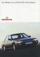 Honda Accord EX / EXi Limousine brochure ca. 1991