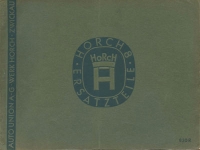 Horch 830 R Ersatzteilliste 9.1936