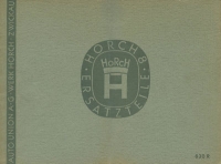 Horch 830 R Ersatzteilliste ca. 1936