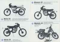 Preview: Horex / Zweirad Röth Mofa und Moped Programm 1979