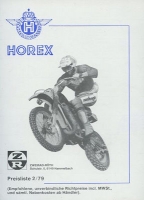 Preview: Horex / Zweirad Röth Mofa und Moped Programm 1979