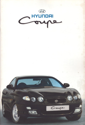 Hyundai Coupé Prospekt 5.2001