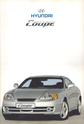 Hyundai Coupé Prospekt 12.2001