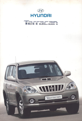 Hyundai Terracan Prospekt 11.2001