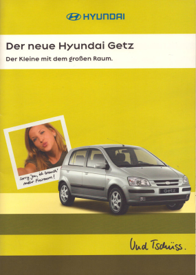 Hyundai Getz Prospekt 2003