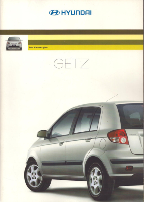 Hyundai Getz Prospekt 1.2003