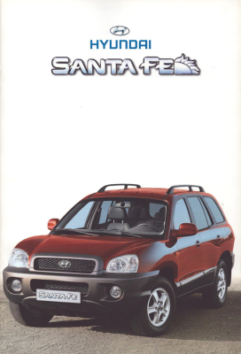 Hyundai Sonata FE Prospekt 11.2002