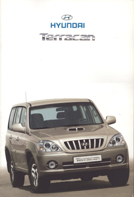 Hyundai Terracan Prospekt 11.2002