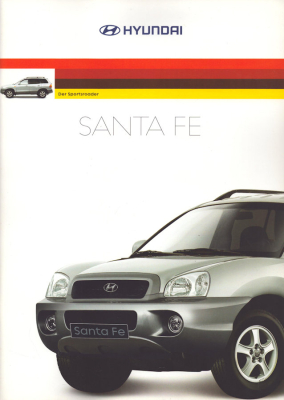 Hyundai Santa Fe Prospekt 7.2003