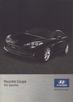 Hyundai Coupé Prospekt 2.2007