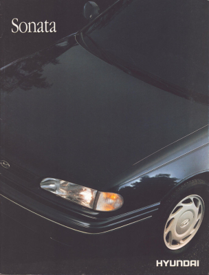 Hyundai Sonata Prospekt ca. 1992