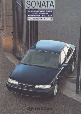 Hyundai Sonata Prospekt ca. 1994