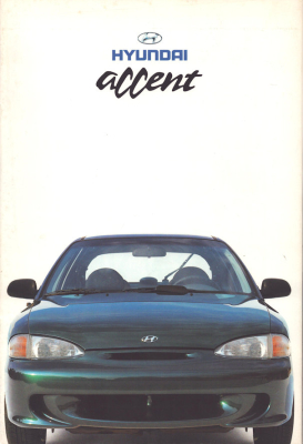 Hyundai Accent Prospekt 8.1996