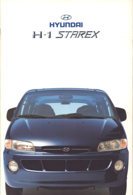 Hyundai H-1 Starex Prospekt 12.1997