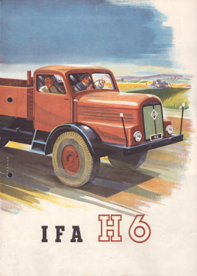 Horch H 6 Lkw Prospekt 1953