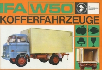 IFA W 50 Kofferfahrzeug brochure 1971