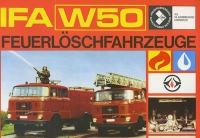 IFA W 50 Feuerlöschfahrzeug brochure 1971