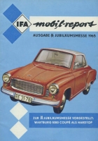 IFA Mobil Report Leipziger Jubiläumsmesse 1965