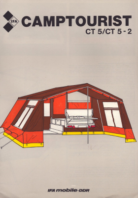 IFA Camptourist CT 5 / CT 5-2 Prospekt 1982