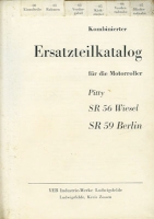 Preview: IWL Pitty, SR 56 Wiesel und SR 59 Berlin Ersatzteilliste 1959 Preview: IWL Pitty, SR 56 Wiesel und SR 59 Berlin Ersatzteilliste 1959