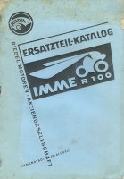 Imme R 100 Ersatzteilliste 10.1950 Kopie