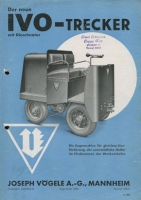 Vögele IVO Trecker brochure 1938