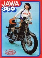 Jawa 350 ccm Prospekt 1970er Jahre