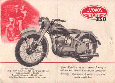 Preview: Jawa / CZ Programm 1953