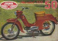 Jawa 50 ccm Typ 555 Prospekt 1961
