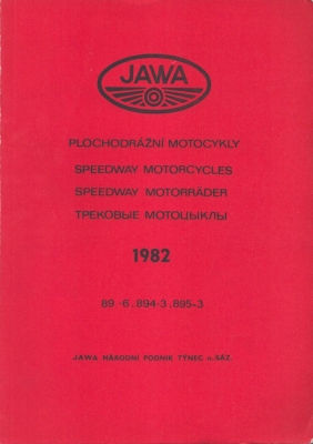 Jawa Speedway Motorräder 1982
