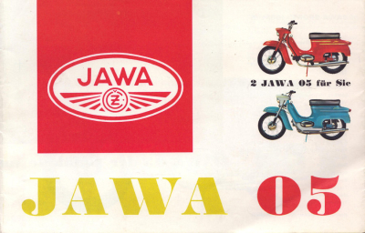 Jawa 05 Prospekt 1970er Jahre