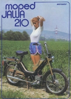 Jawa 210 Prospekt ca. 1983