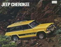 Jeep Cherokee brochure ca. 1981