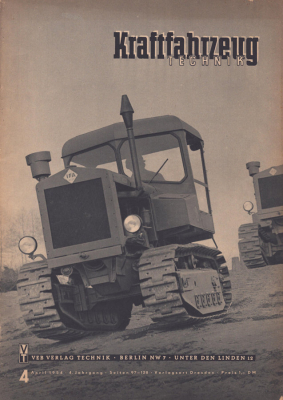 Kraftfahrzeugtechnik KFT 1954 Heft 4