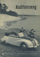 Kraftfahrzeugtechnik KFT 1954 Heft 6