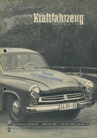 Kraftfahrzeugtechnik KFT 1956 Heft 2