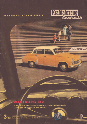 Kraftfahrzeugtechnik KFT 1962 Heft 3