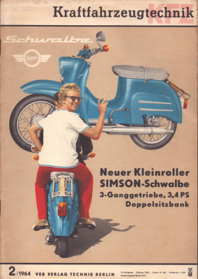 Kraftfahrzeugtechnik KFT 1964 Heft 2