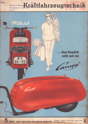 Kraftfahrzeugtechnik KFT 1964 Heft 5