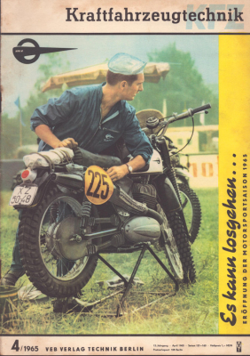 Kraftfahrzeugtechnik KFT 1965 Heft 4