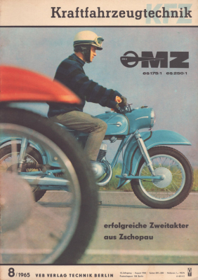 Kraftfahrzeugtechnik KFT 1965 Heft 8