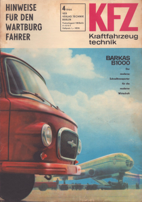 Kraftfahrzeugtechnik KFT 1966 Heft 4