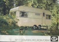 KIP Wohnwagen Programm 1971
