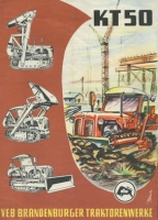 KT 50 Kettentraktor Prospekt 1961